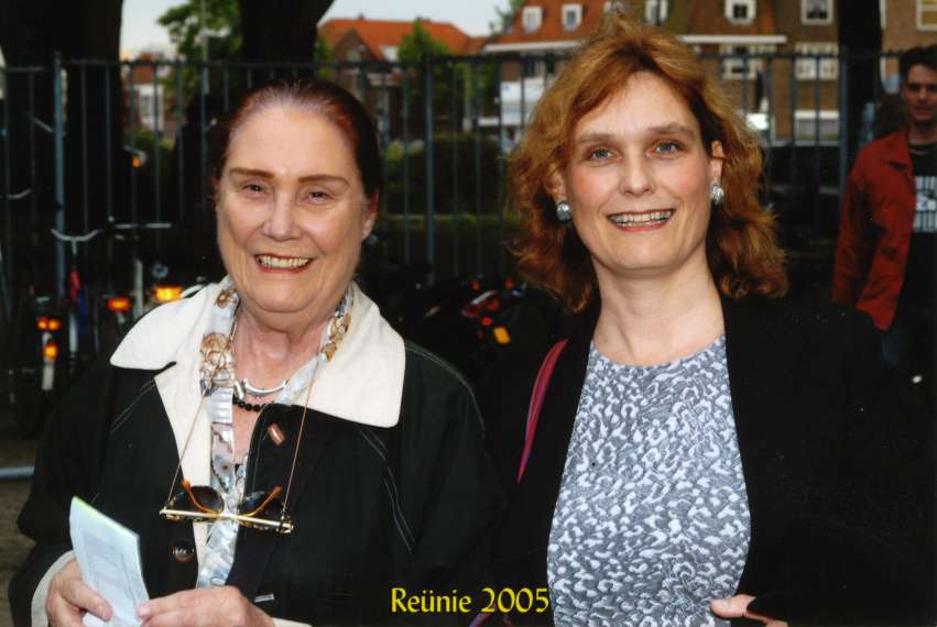 My mother and I, 2005