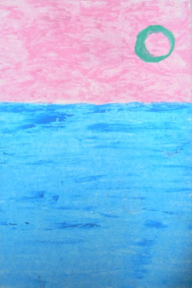 The Sea - painting by Sarah